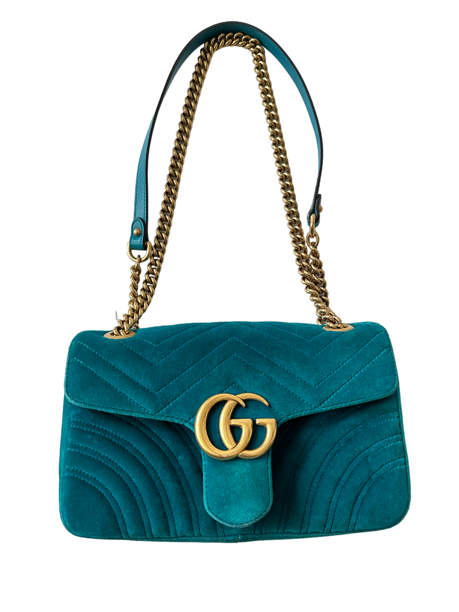 Gucci marmont cheap in velluto