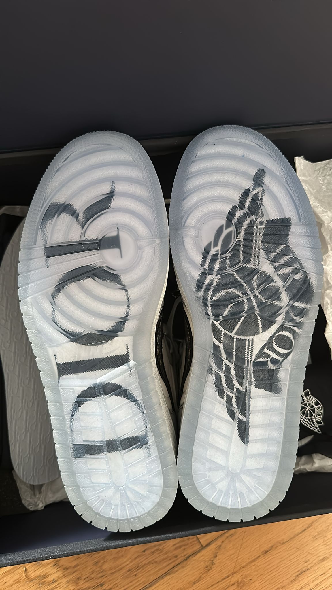 Air Jordan x Dior High Sneaker di Lusso Taglia EU – MM