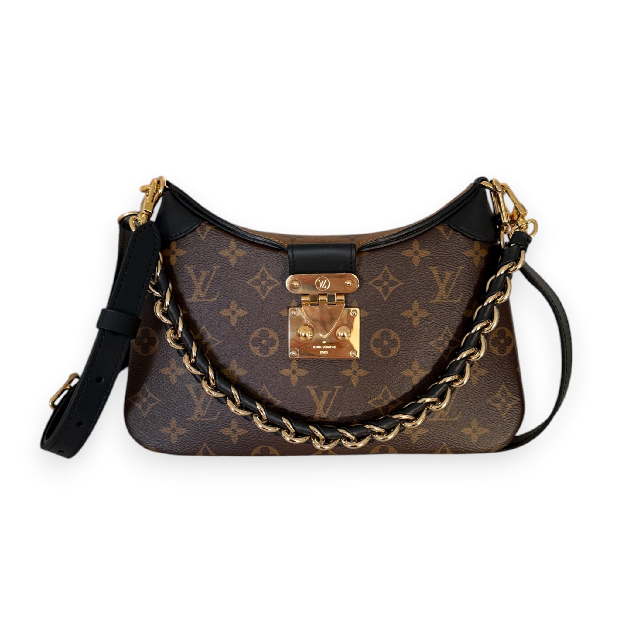 Louis Vuitton Twinny in Tela Monogram e Monogram Reverse Borsa a