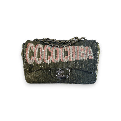 Chanel Timeless Media Paillettes Edizione CocoCuba originale usata