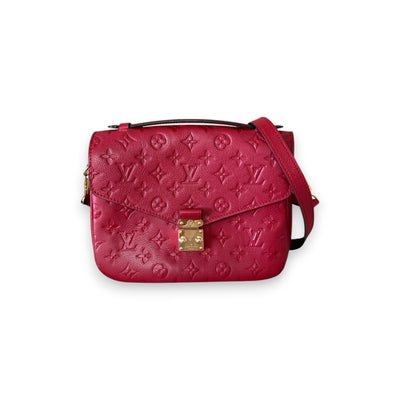 Louis Vuitton Pochette Metis Empreinte Cherry originale usata