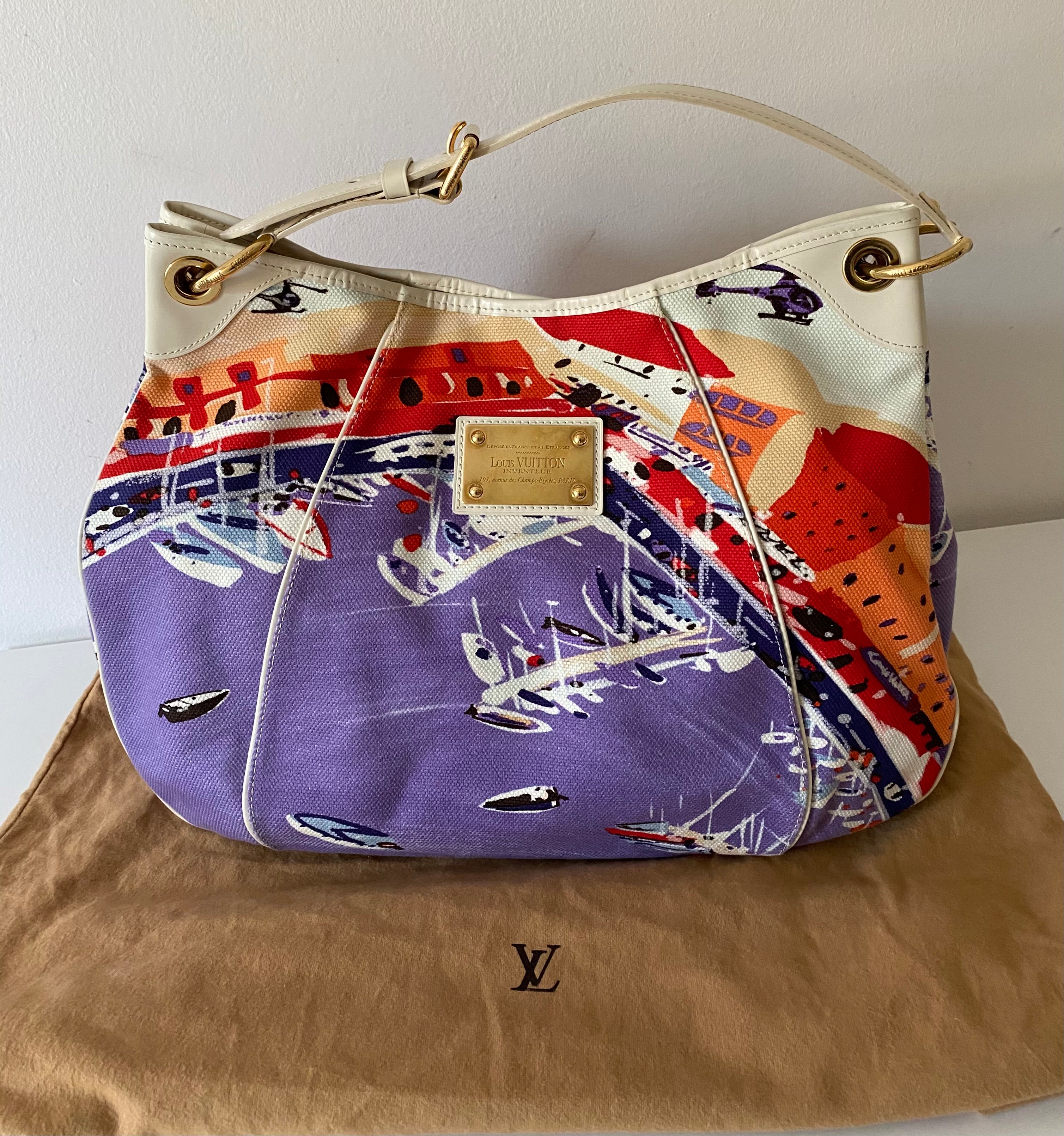 Louis Vuitton Limited Edition Canvas Riviera Galliera GM Bag