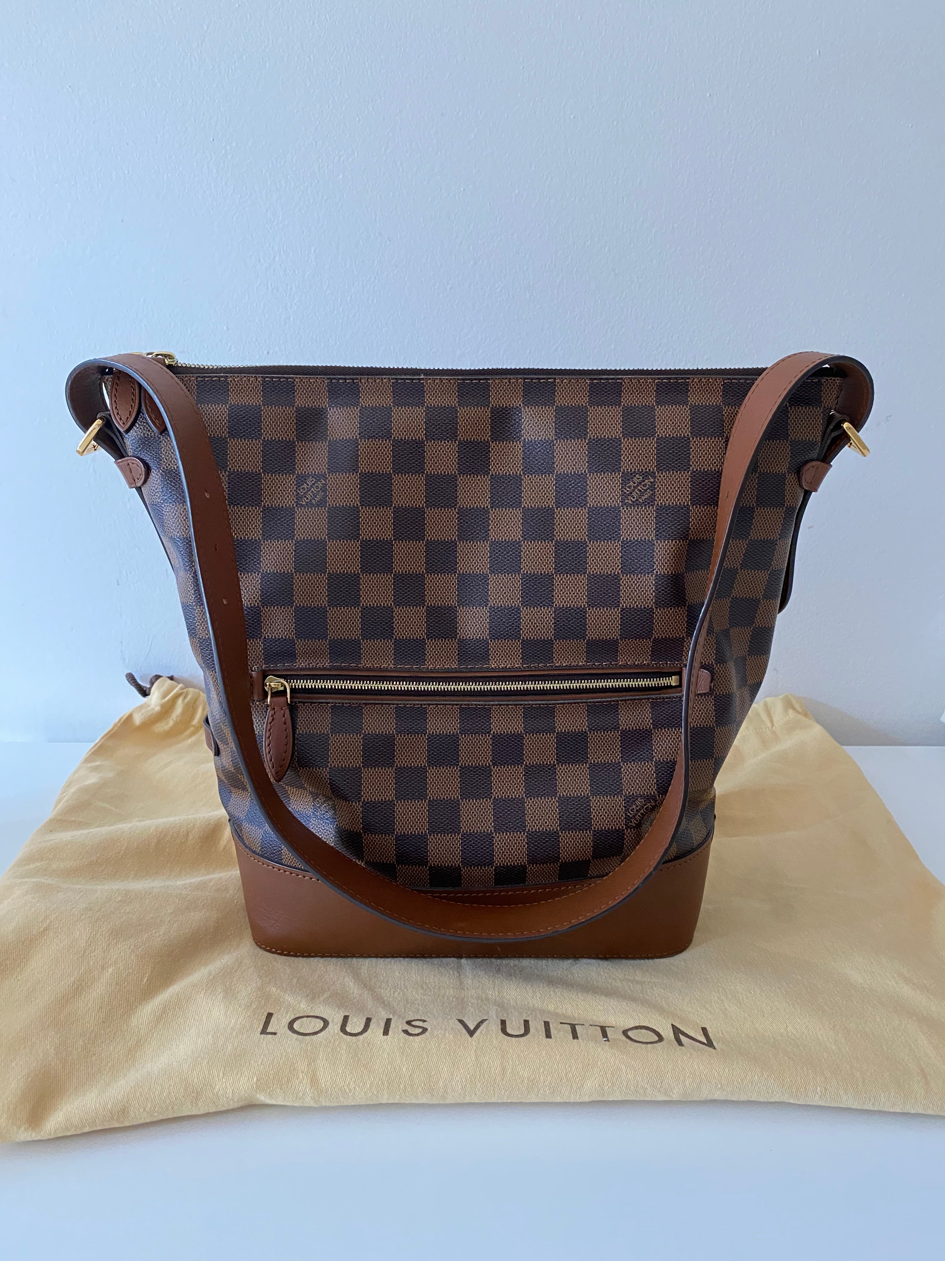 Louis Vuitton Damier Ebene Diane Hobo Bag