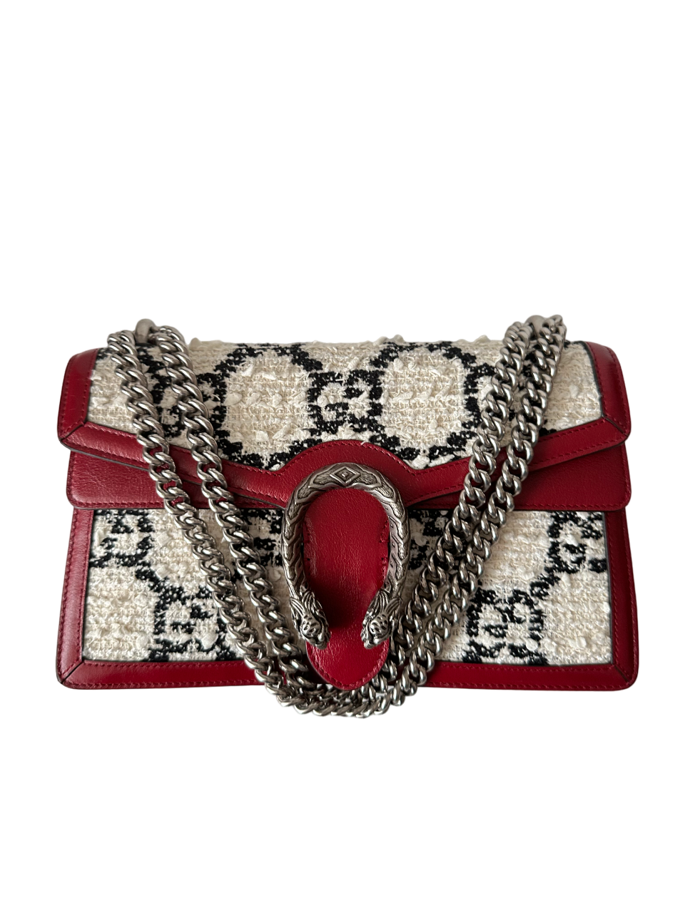 Gucci discount tweed purse